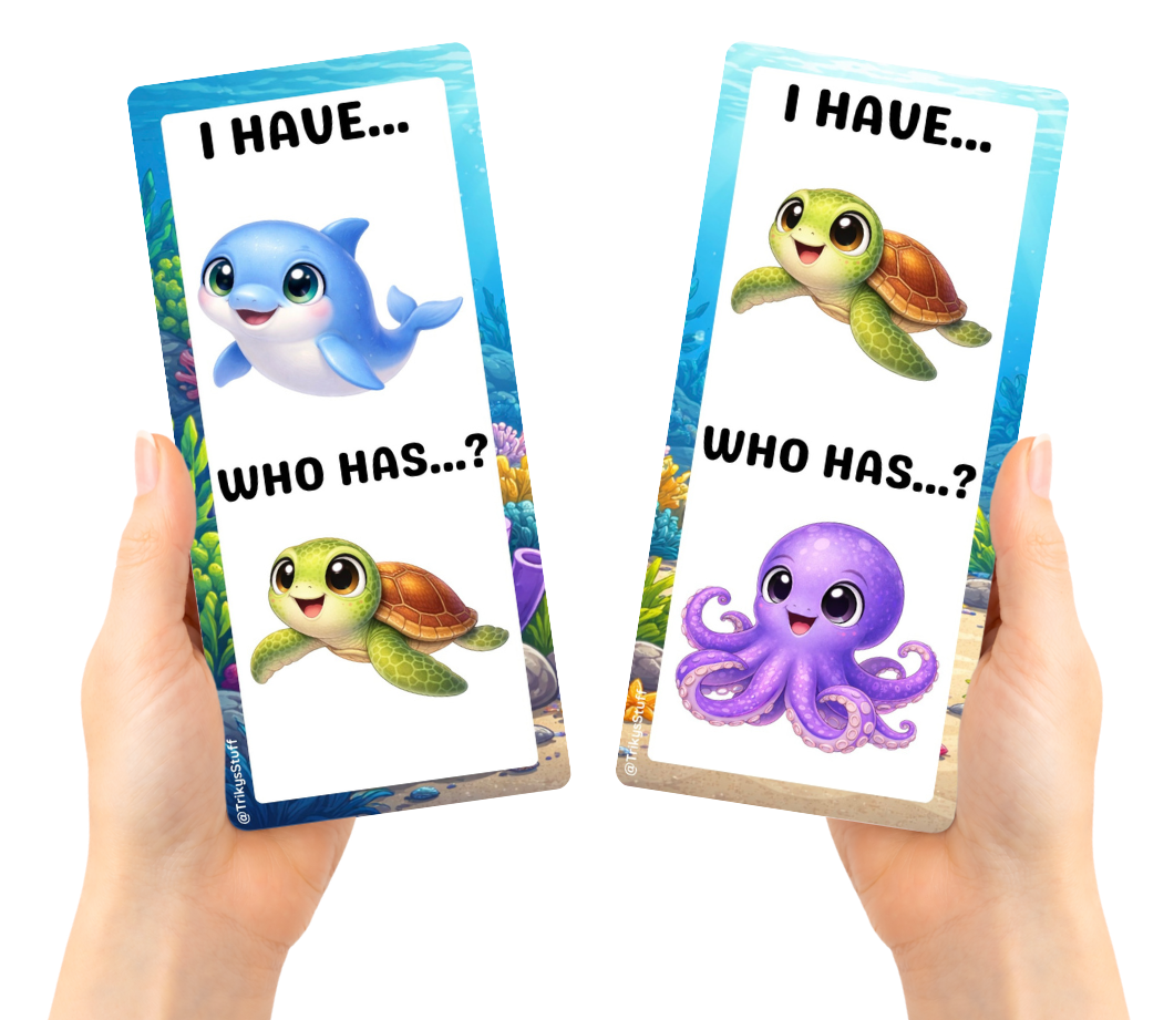 “I have, Who has?” Sea Animals