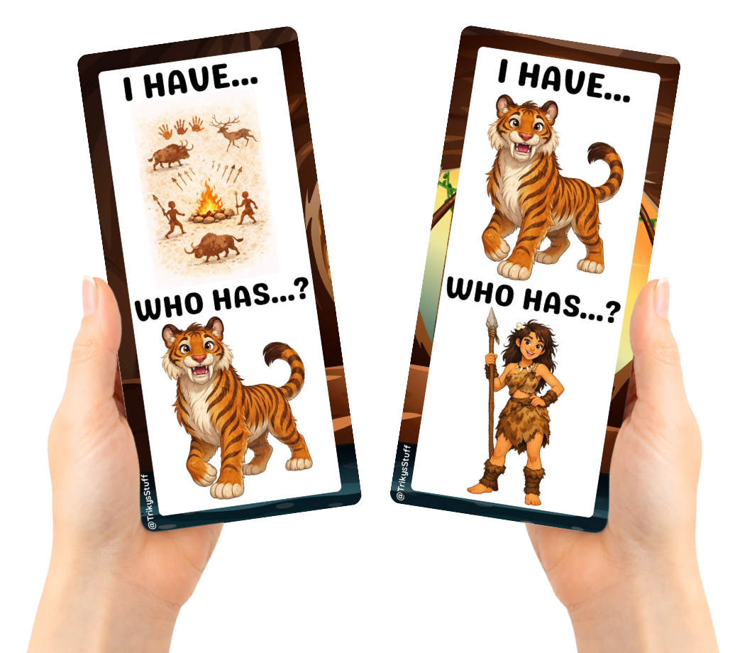 “I have, Who has?” Prehistory